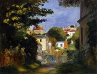 Renoir, Pierre Auguste - House and Figure among the Trees